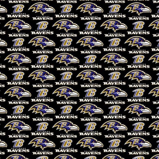 NFL Baltimore Ravens Cotton Fabric